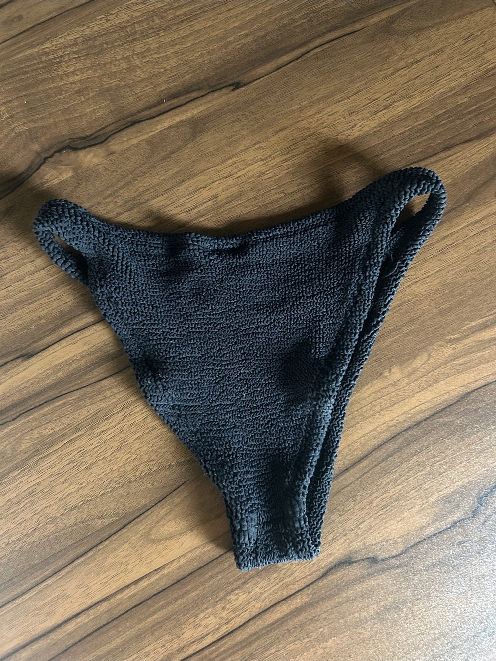 Hunza G Gigi Bikini Set in Black - Picture 4 of 7